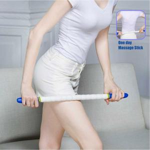 마사지 스틱 롤러 종아리 클램프 마사지롤러 순환 어깨 허리 막대 삼각새 더위 밴드