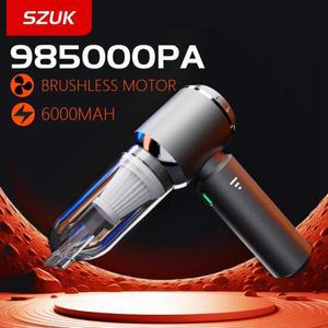 SZUK 985000PA 자동차 진공 무선 미니 강력한 흡입 청소 가정용 휴대용 청소기