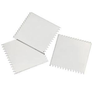 도마그네틱 스테인레스 스틸 스크래퍼 긁개 도구  점토 조각 치아 모양  DIY 질감