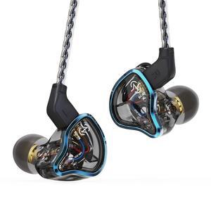 CCZ 워리어 인이어 모니터 이어버드, 3BA 1DD 드라이버 프로페셔널 iem 헤드폰이 장착된 유선 스테이지 이어폰으로 뮤지션, 라이브 밴드, 가수, 스튜디오, 음악, 게임을 위한 밝고 큰 사운드를 제공합니다