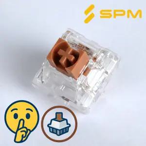 [35개] SPM 저소음 스위치 축 키보드 새벽 택타일 갈축