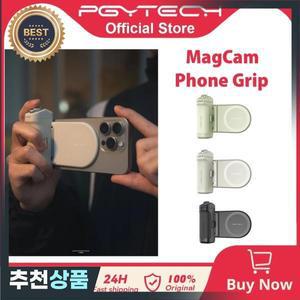 PGYTECH 휴대폰 사진 그립 자기 채우기 라이트 MagCam Bluetooth 원격 제어 카메라 보조 무선 충전