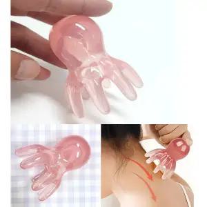 문어 괄사 경락 마사지 두피 지압 마사지기 손발 지압기 휴대용 단체 대량