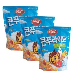 동서식품 포스트 콘푸라이트 1/3 슈거라이트 시리얼 530g x 3개