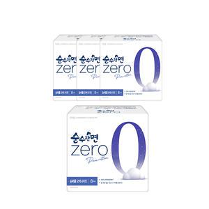 순수한면 제로 슈퍼롱 오버나이트 8입, 4개
