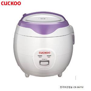 쿠쿠 일반보온밥솥 CR-0671V(6인용) 테프론코팅 불화탄소수지코팅 남양키친플라워 KCJ-600ZN 과열방지 시스템