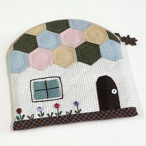 s266 꽃 하우스 파우치 만들기 패키지 퀼트패키지퀼트DIY