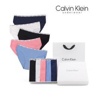 [Calvin Klein]캘빈클라인 여성속옷 CK 여자 삼각팬티 5장 선물세트 QP1094M 모음전 택1