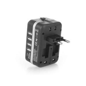 전세계 해외 여행용 아답터 변환 콘센트 USB (화이트/블랙) 충전 충전 파워 전원 가정용 외국