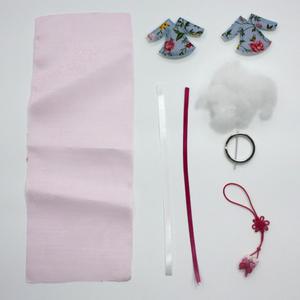 늘솜큐 미니어쳐 DIY 께끼 키링 여자 한복 11번