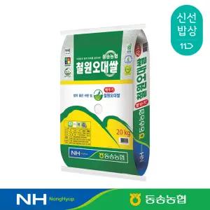 [동송농협] 25년산 철원오대쌀 상등급 20kg