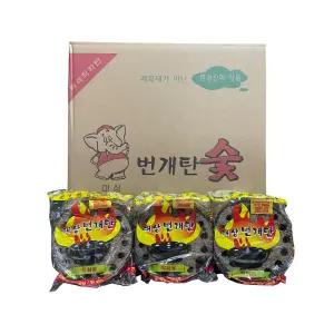 번개탄 60개 연탄 불쏘시개 전용 착화탄 숯 발화용