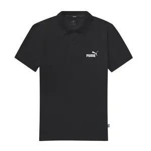 PUMA 에센셜 남성 반팔티 폴로티 카라티 블랙 586676-01