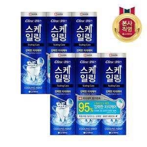 [엘지생활건강]페리오 클링스 스케일링케어 100g3 (쿨링민트) x 2개