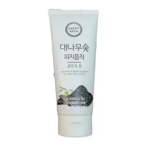 해피바스 대나무숯 피지흡착 클렌징 폼 200g