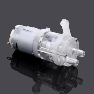 순환 수중 모터 펌프 385 DC 6V-12V 고온 저항 100 섭씨 미니 마이크로 워터 펌프 다이어프램 진공