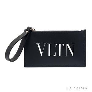 [롯데백화점]발렌티노 라프리마 [VALENTINO] 발렌티노 VLTN 로고 지퍼 카드지갑 1Y2P0540-LVN-0NI