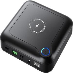 호환용 배터리DC 12V 16.5V 19v 20V 24V USB C 노트북 보조베터리 휴대용 충전기 외부 배터리 팩 노트북 iP