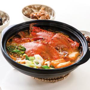 봉쿡 얼큰 꽃게탕 밀키트 채소있음 (2~3인분)