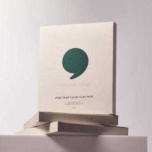 [콤마나인][모공&리프팅케어] 초간편 클레이 석고마스크팩 2박스(8매/2개월분)