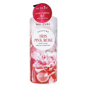 엘지 온더바디 데일리 모이스처 퍼퓸 바디워시 아이리스 로즈향 1100ml 1개 샤워