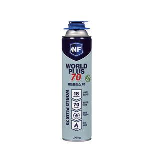 월드 플러스70  대용량 건전용 우레탄폼 1060g 건용 단열 방음 충진
