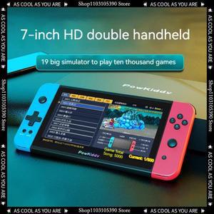 Powdy X70 대형 스크린 비디오 게임 콘솔, Hd 핸드헬드, Gba 아케이드 Nes 레트로, 인치
