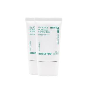 1+1 이니스프리 유브이 액티브 포어리스 선스크린 50ml