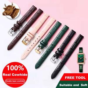 스트랩 가죽 16MM 18MM 밴드 14MM 시계 12MM 8MM 20MM 소가죽 로라로즈 도구 10MM 포함 줄리우스