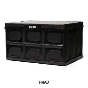 헤이릴렉스캄다운 캠핑 상판테이블 폴딩박스 블랙 HRXDFDB-BK