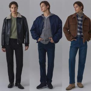 뱅뱅 남성 24F/W 라이크라 겨울 본딩 데님 3종