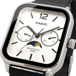 패션잡화 시계 카시오 CASIO 스탠다드 문 페이즈 Moon phase 아날로그 맨즈 손목시계 MTP-M305L-7AV 블랙