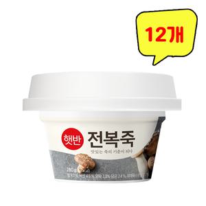 CJ 햇반 전복죽 267g x 12개