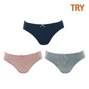 [한정수량 이월상품] 여성 미니 삼각 3매