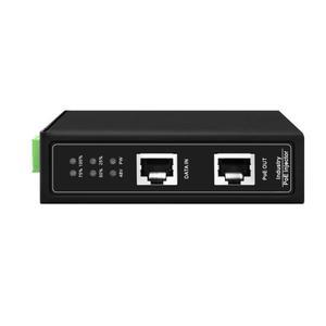 산업용 POE 인젝터, DIN 레일 설치 연결 배터리, 12V, 48V DC 입력, 30W