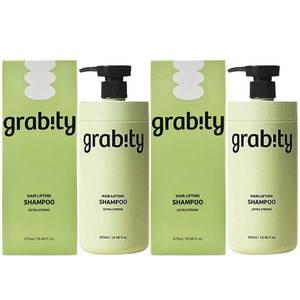 탈모샴푸 그래비티 헤어리프팅 샴푸475ml x2개 액스트라스트롱