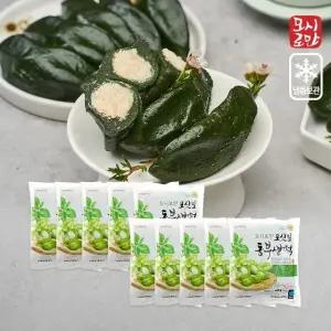 모시로만 모싯잎 동부생떡 10봉(총 100개입)
