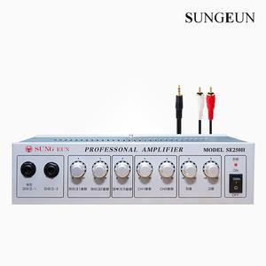 성은전자 SE-250H 2채널앰프 100W 국산 매장 앰프스피커 미니 업소용