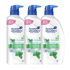 헤드앤숄더 쿨 멘솔 두피 트리트먼트 850ml x 3개