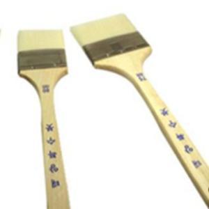 백색유성붓 60mm 도장붓 목공 가구마감 페인트 도색붓