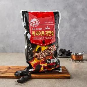 큐맥퀵라이트자연숯(1kg)