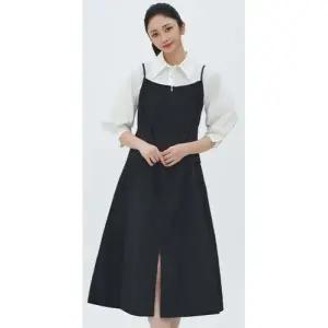 [롯데백화점]베스띠벨리 레이어드끈롱원피스BKOAF7505