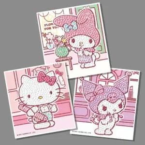 DIY 스티커 보석십자수 산리오 캐릭터즈 스토어 10X11 (WFHYHE0)