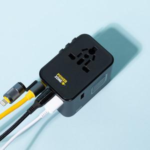 [파워존] 5포트 35W 고속충전 해외 여행용 멀티플러그 트래블어댑터 유럽 일본 중국 아답터