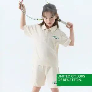 [베네통] 베네통 키즈 PK 카라 셋업 크림베이 BNKES5M29T