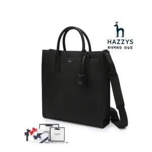 헤지스 ACC [인기신상] HJBA4F626BK_남성용 블랙 단색 소가죽 토트백 583079