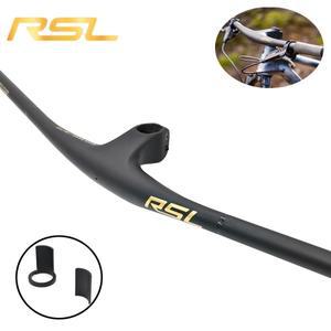 RSL 통합 풀 카본 MTB 핸들바 조종석 13 ° 산악 자전거 경량 탄소 섬유용 70/80/90mm,750mm 길이