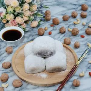 [찰진한상자] 백모영양모찌 견과 영양 왕 찹쌀떡 (100g 20알 2kg) 답례떡 간식떡 행사용떡 식사대용떡