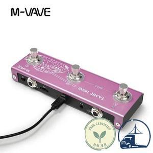 M-VAVE Tank 미니 이펙트 기타 베이스 페달 지원 IR 및 OTG 녹음 내장 앰프/캡/모드/디레이/FX 리버브 효과