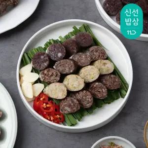 넘버원 순대 고기듬뿍 야채순대 토종 백순대 500g 1kg